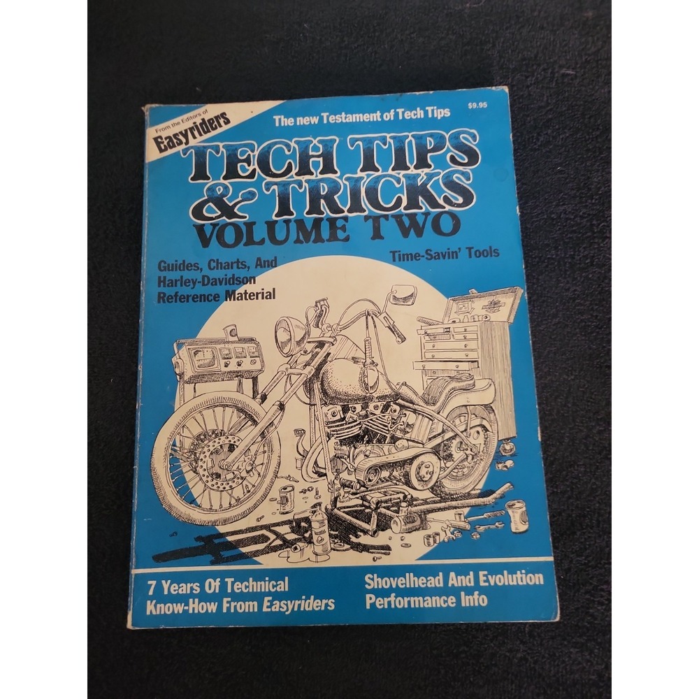 Harley Davidson Easyriders Tech Tips & Tricks Volume II 1989 Vintage Manual